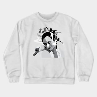 Anna Pavlova vintage portrait Crewneck Sweatshirt